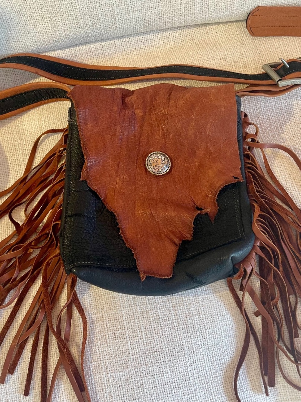 Hide & Soul Buckskin Leather Fringe Purse - Handcrafted in Deadwood, SD